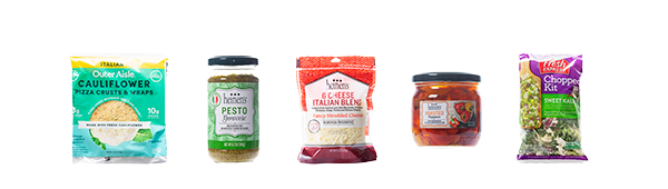 Cauliflower Pizza Ingredients