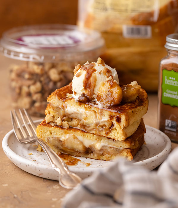 Bananas Foster Sandwich