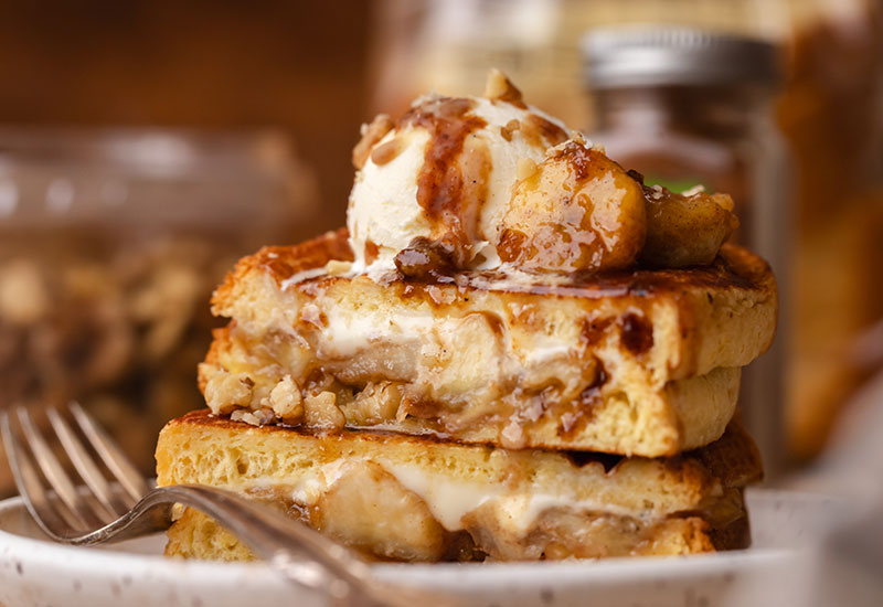 Bananas Foster Sandwich