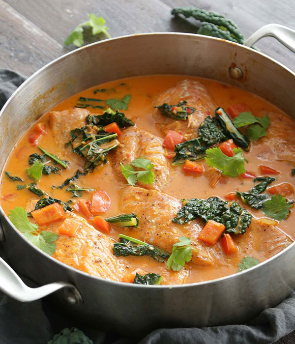 Coconut Curry Salmon