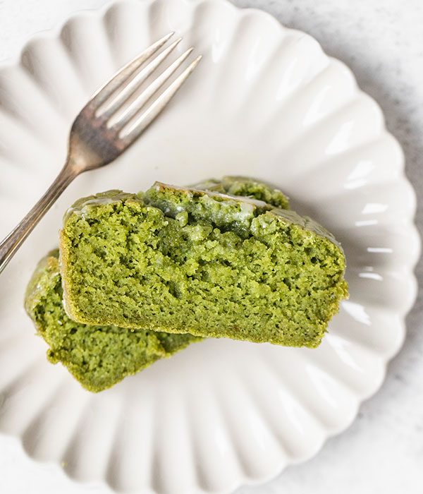 Matcha Almond Bread