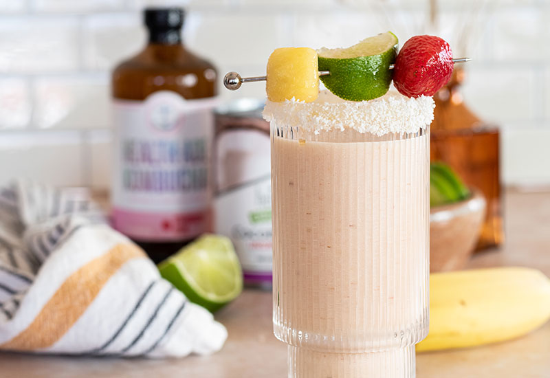 Strawberry Kombucha Piña Colada