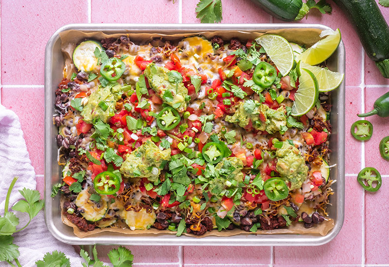 Zucchini Nachos