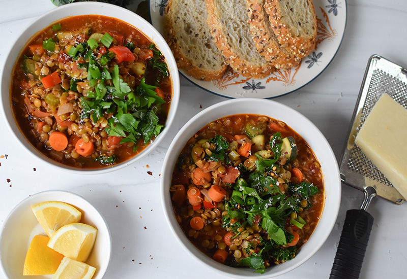 Italian Style Lentil Soup