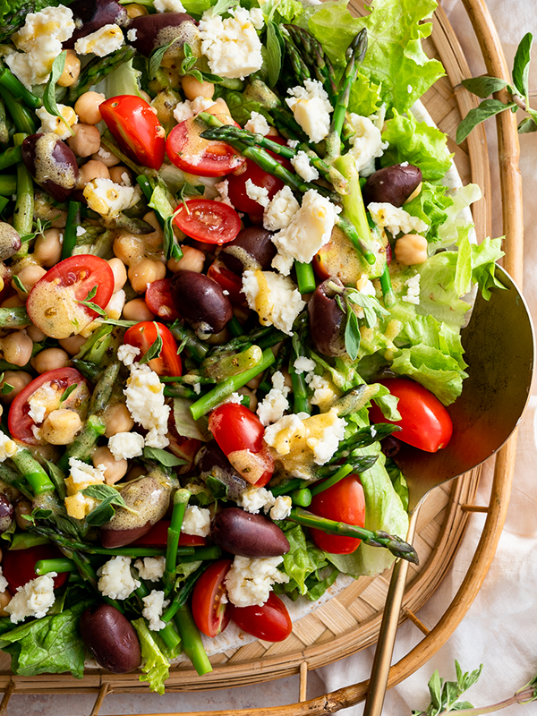 Chopped Asparagus Salad