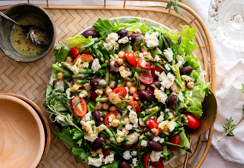 Chopped Asparagus Salad