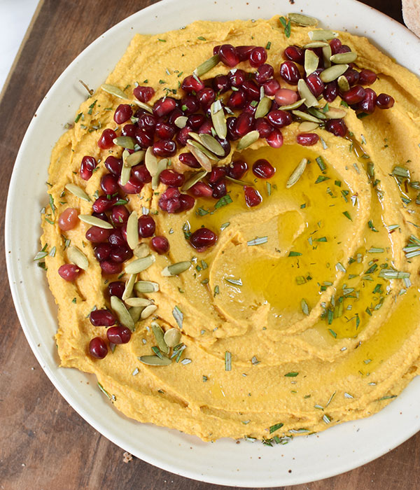 Creamy Pumpkin Hummus