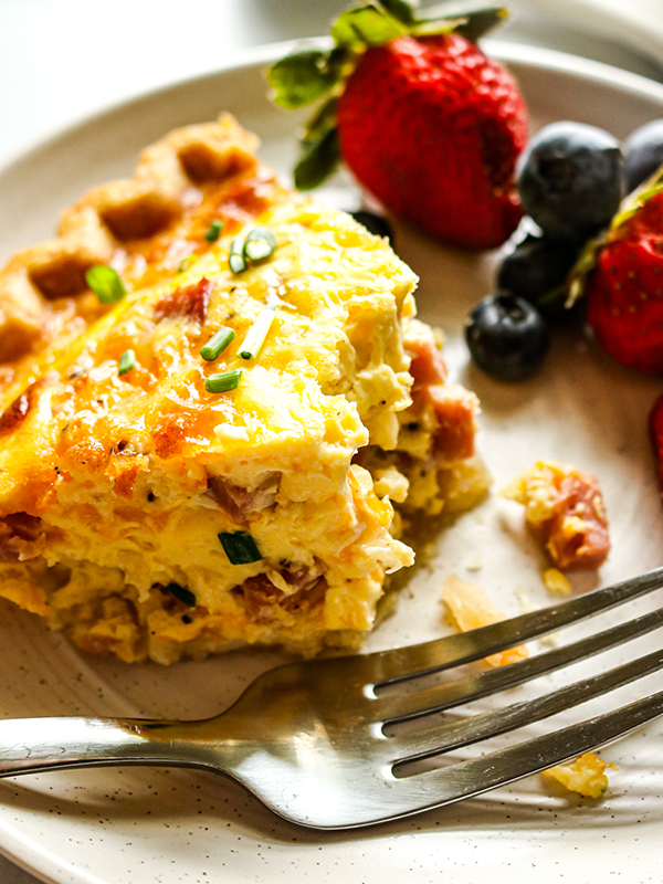 Ham and Cheese Quiche