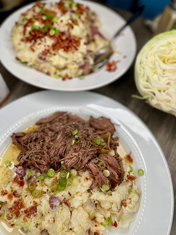 Irish Colcannon Potatoes 