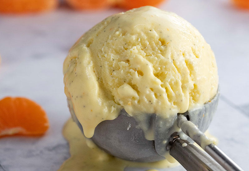 Pixie Tangerine Vanilla Bean Ice Cream