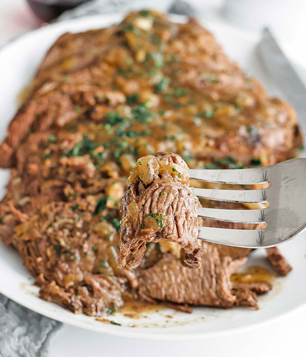 Slow-Cooked Beef Brisket