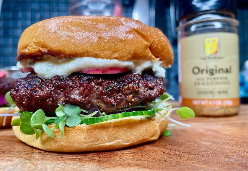 Spring Beef Burger