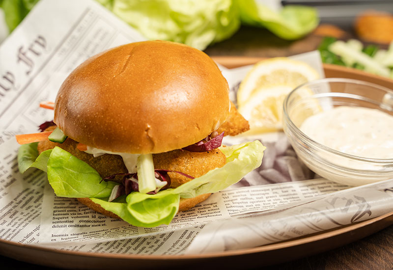 Crispy Cod Sandwich