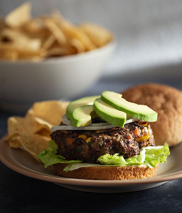 Heinen's Black Bean Burger