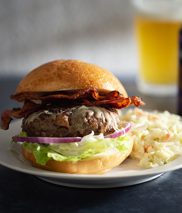 Heinen's Inside Out Beef Burger