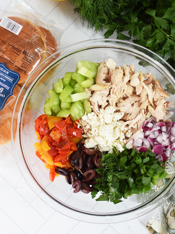 Mediterranean Chicken Salad 