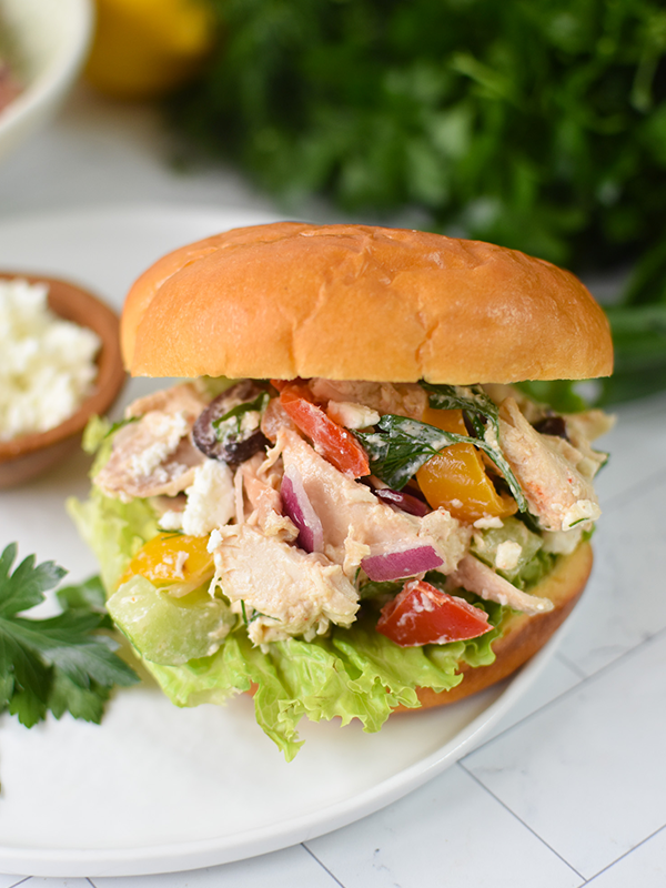 Mediterranean Chicken Salad 