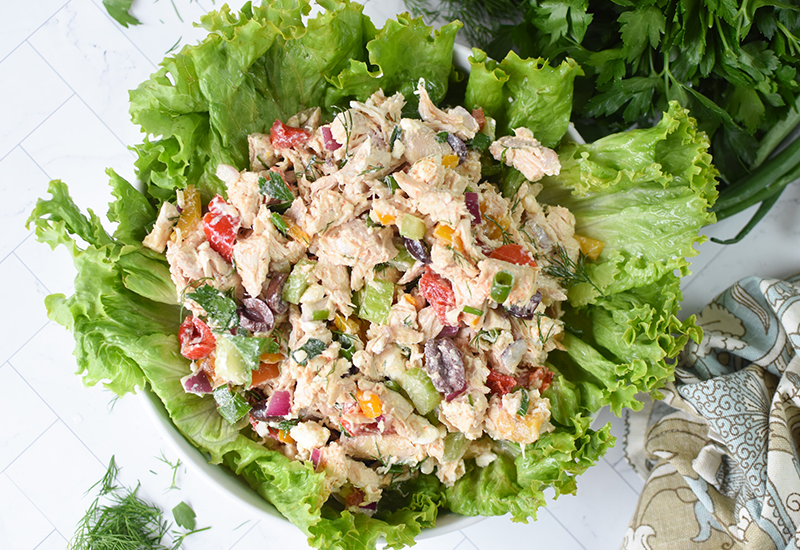 Mediterranean Chicken Salad