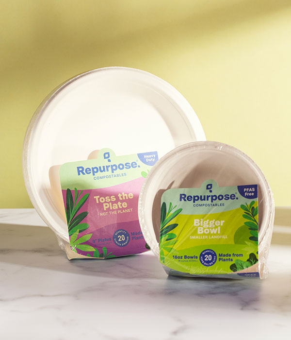 Repurpose Compostable Plates