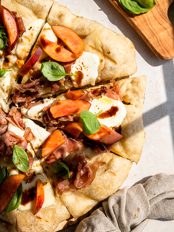 Peach Summer Menu