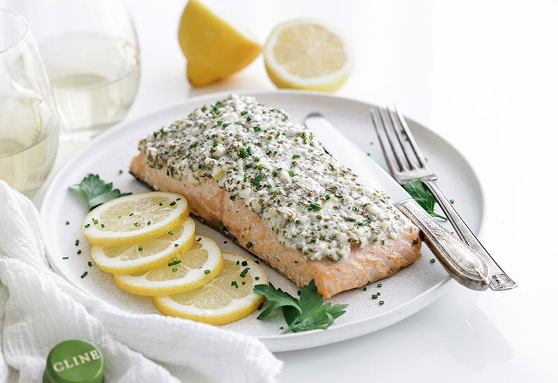 Feta & Herb Salmon