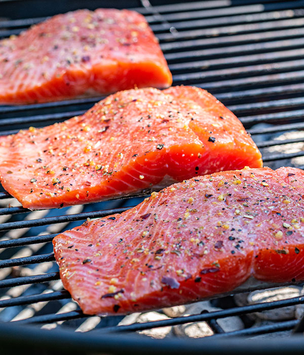 Grilled Sockeye Salmon