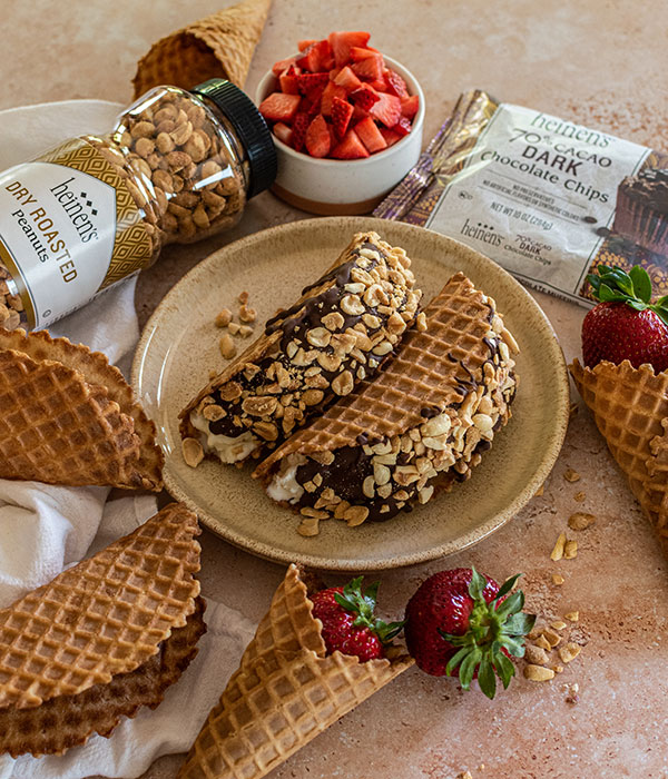 Homemade Choco Tacos