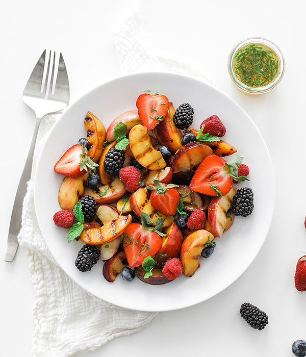 Grilled Stone Fruit Salad