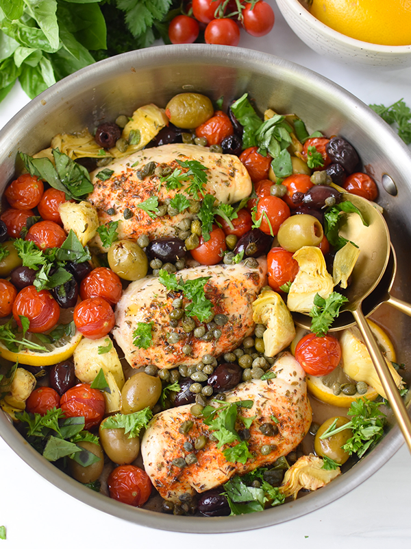 Mediterranean Chicken Skillet