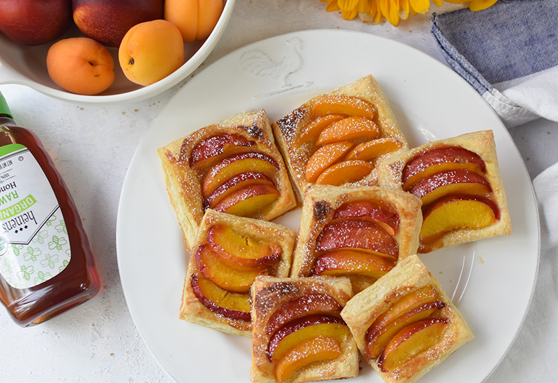 4 Ingredient Stone Fruit Tarts