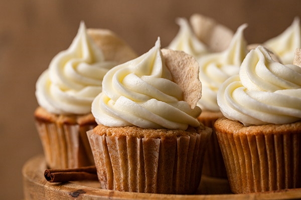 Apple Spice Cupcakes with Cream Cheese Frosting