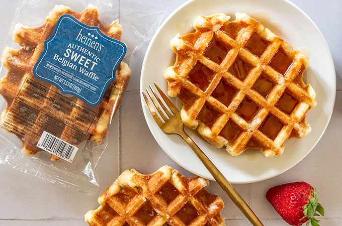 Heinen's Authentic Sweet Belgian Waffles