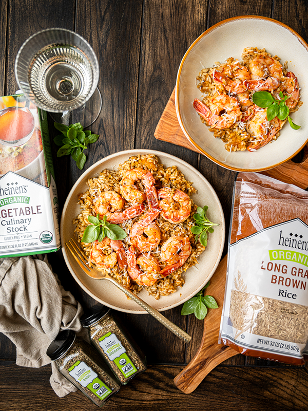 Shrimp and Butternut Squash Bowls