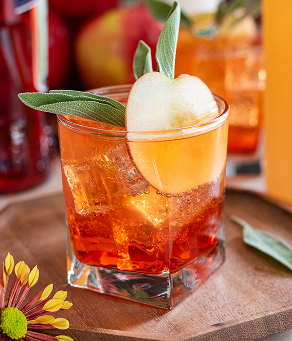 Apple Cider Aperol Sprtiz