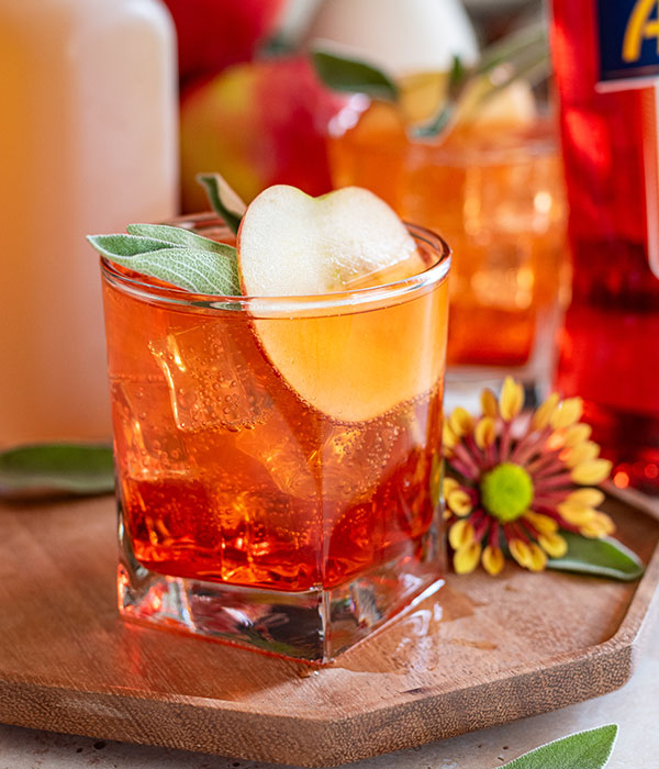 Apple Cider Aperol Sprtiz