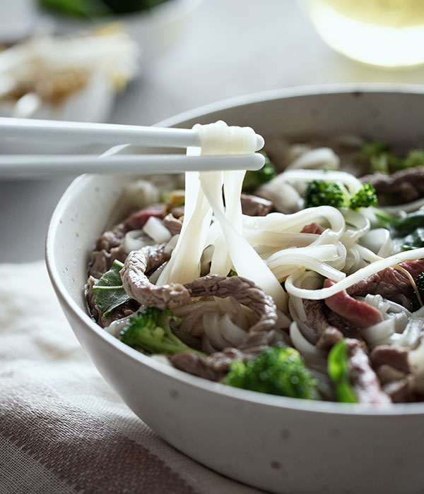 Beef and Broccoli Pho