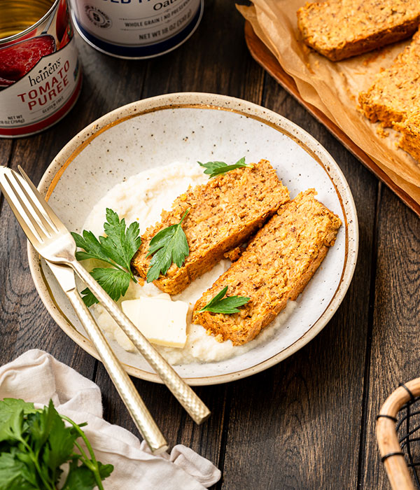 Red Lentil Loaf