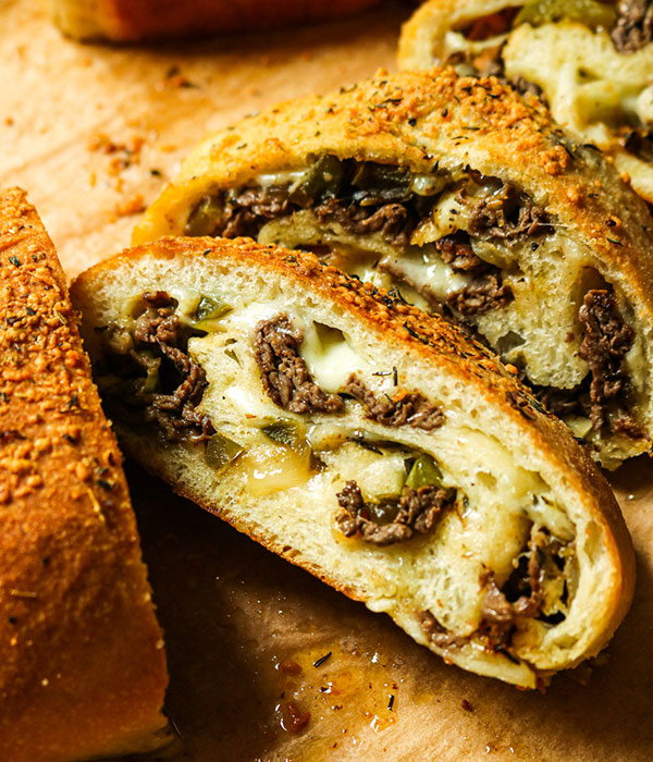 Cheesesteak Stromboli