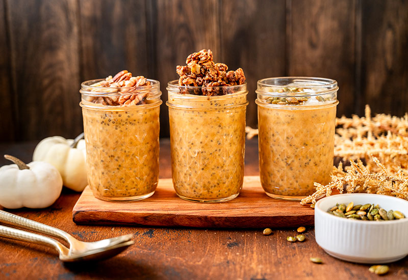 Pumpkin Chia Seed Pudding