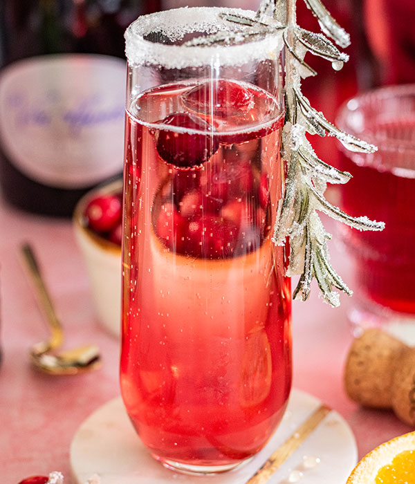 Cranberry Mimosa