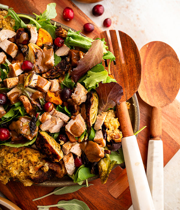 Green Salad with Turkey