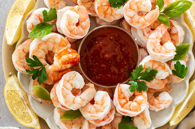 Heinen's Own Shrimp with Cocktail Sauce