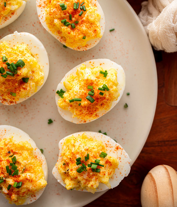 Jarlsberg Deviled Eggs