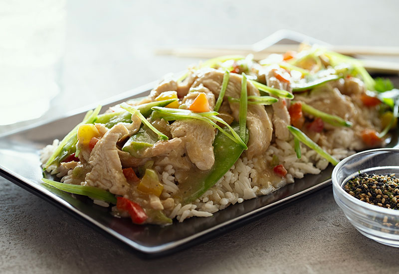 What’s For Dinner? Lemongrass Basil Chicken and Rice