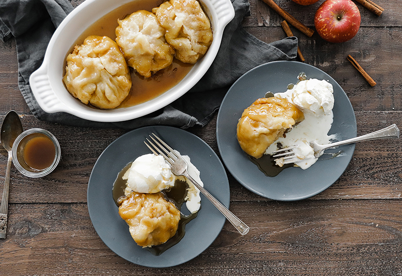 Instant Pot Apple Dumplings