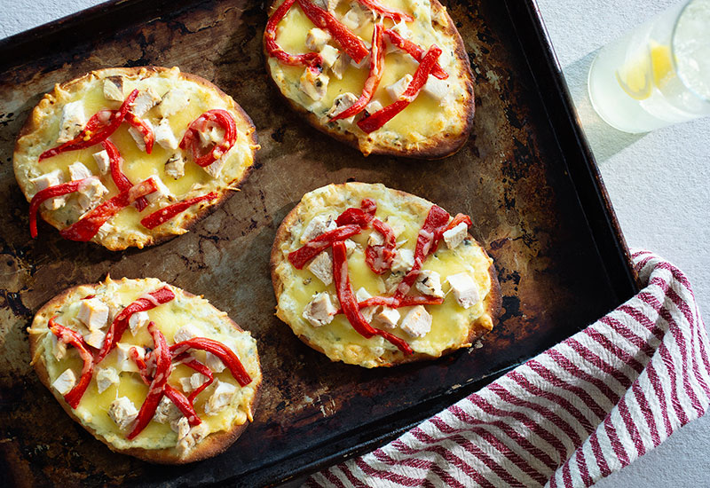 What’s For Dinner? Naan Chicken Flatbread