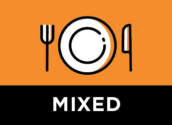 mixed plate set icon