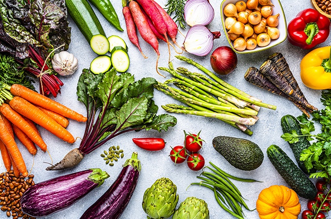 Healthy vegetables, Club Fx healthy foods