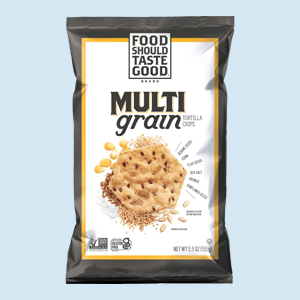 Bag of Food Should Taste Good Multi Gran Pita Crackers.