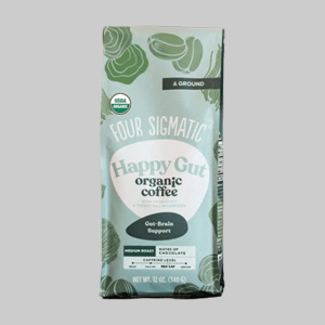 Four Sigmatic Happy Gut Coffee package.